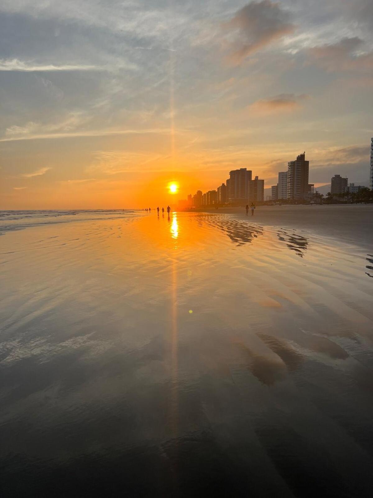 Apartment Frente Mar - 2 Vagas De Garagem Gratis Praia Grande (Santos)